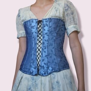 RARE Y2k Victoria's Secret Floral Corset